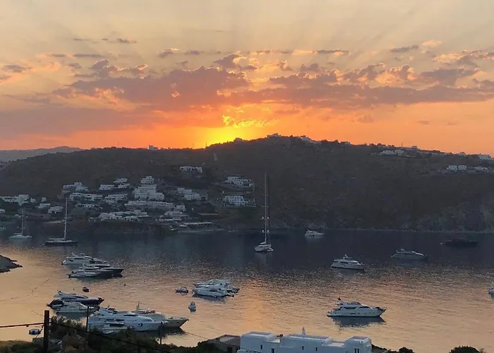 Melangio 6 Bedroom Private Pool & Sea View - Aleomandra Mykonos Vila *