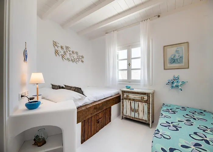 Vila Melangio 6 Bedroom Private Pool & Sea View - Aleomandra Mykonos *