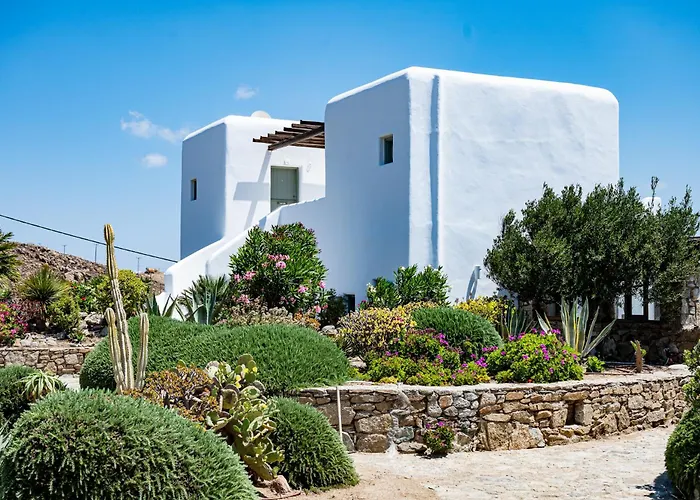 Melangio 6 Bedroom Private Pool & Sea View - Aleomandra Mykonos Vila *