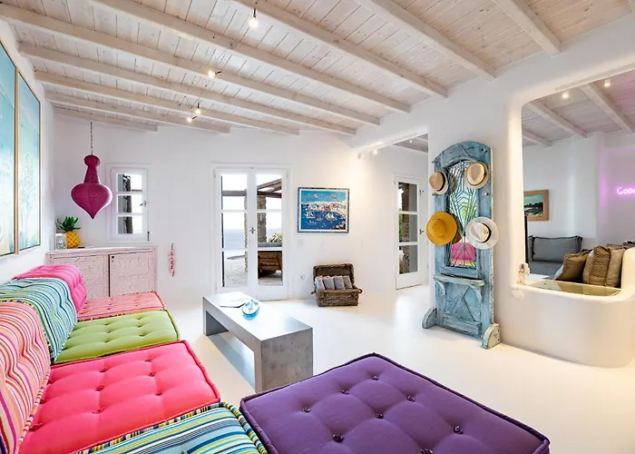 Melangio 6 Bedroom Private Pool & Sea View - Aleomandra Mykonos Vila