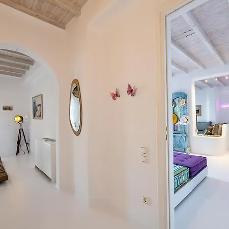 Melangio 6 Bedroom Private Pool & Sea View - Aleomandra Mykonos Βίλα Agios Ioannis Diakoftis