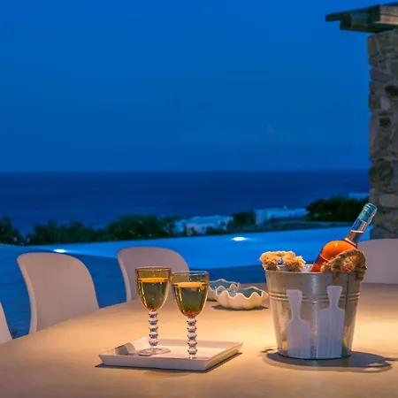 Melangio 6 Bedroom Private Pool & Sea View - Aleomandra Mykonos Agios Ioannis Diakoftis
