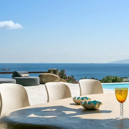 Melangio 6 Bedroom Private Pool & Sea View - Aleomandra Mykonos
