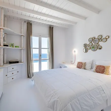 Melangio 6 Bedroom Private Pool & Sea View - Aleomandra Mykonos Βίλα *