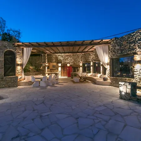 Melangio 6 Bedroom Private Pool & Sea View - Aleomandra Mykonos Agios Ioannis Diakoftis