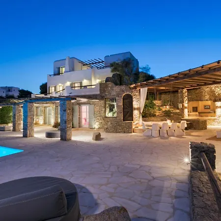 Villa Melangio 6 Bedroom Private Pool & Sea View - Aleomandra Mykonos *
