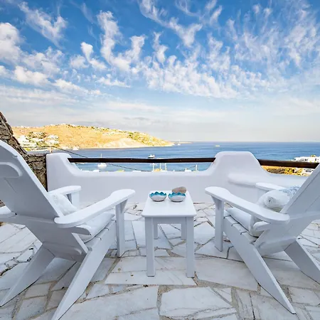 Villa Melangio 6 Bedroom Private Pool & Sea View - Aleomandra Mykonos Agios Ioannis Diakoftis