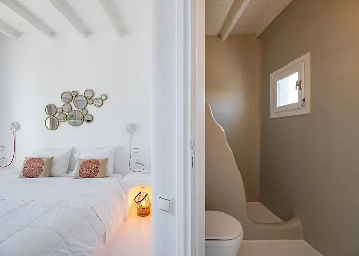 Melangio 6 Bedroom Villa Private Pool & Sea View - Aleomandra Mykonos Вилла *