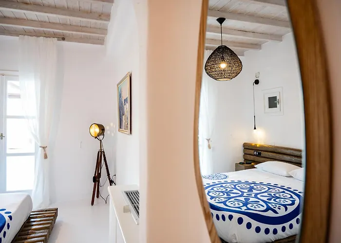 Вилла Melangio 6 Bedroom Villa Private Pool & Sea View - Aleomandra Mykonos