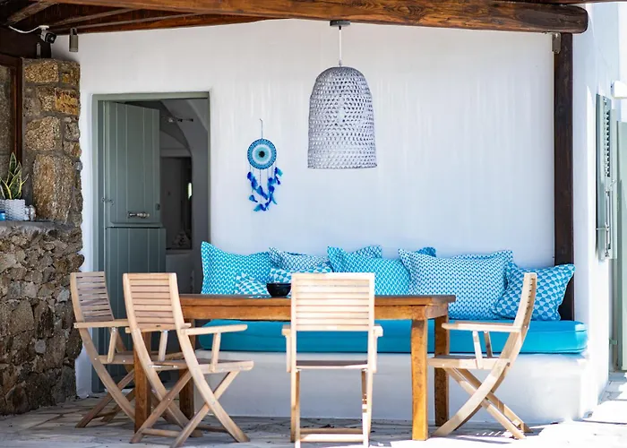 Вилла Melangio 6 Bedroom Villa Private Pool & Sea View - Aleomandra Mykonos *