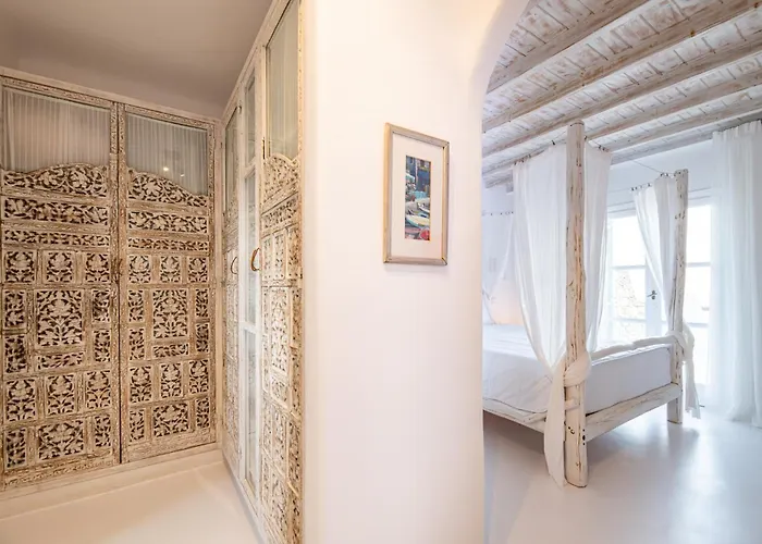 Melangio 6 Bedroom Villa Private Pool & Sea View - Aleomandra Mykonos Agios Ioannis Diakoftis