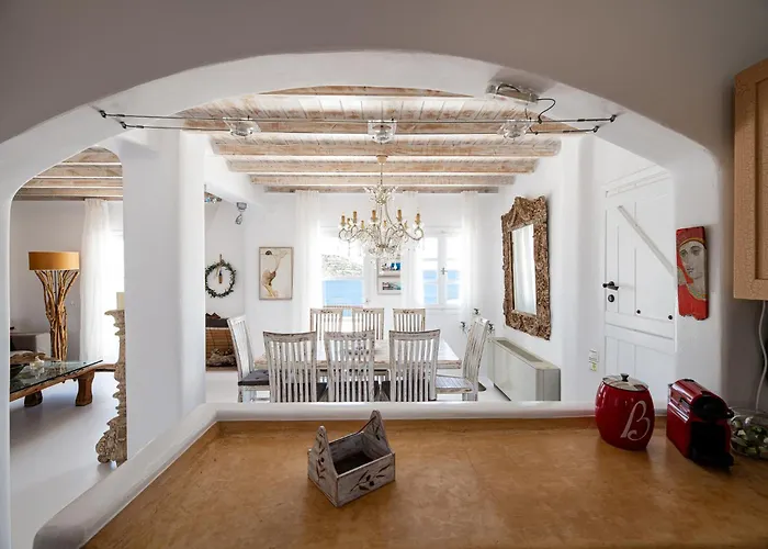 Melangio 6 Bedroom Villa Private Pool & Sea View - Aleomandra Mykonos Вилла