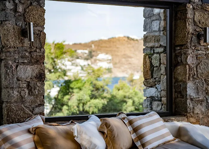 Вилла Melangio 6 Bedroom Villa Private Pool & Sea View - Aleomandra Mykonos *