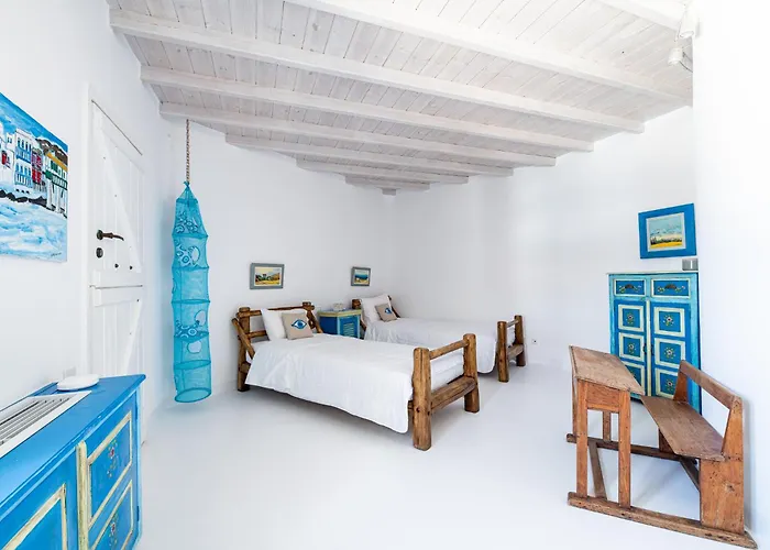 Melangio 6 Bedroom Villa Private Pool & Sea View - Aleomandra Mykonos Вилла