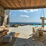 Melangio 6 Bedroom Private Pool & Sea View - Aleomandra Mykonos Villa Agios Ioannis Diakoftis