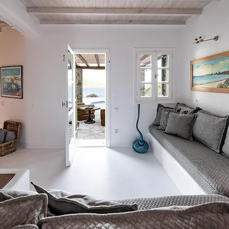 빌라 Melangio 6 Bedroom Private Pool & Sea View - Aleomandra Mykonos
