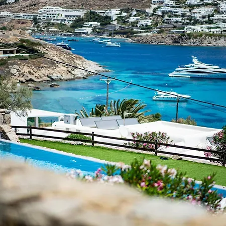 Melangio 6 Bedroom Private Pool & Sea View - Aleomandra Mykonos Villa Agios Ioannis Diakoftis