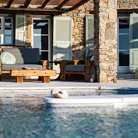 Melangio 6 Bedroom Private Pool & Sea View - Aleomandra Mykonos * Agios Ioannis Diakoftis