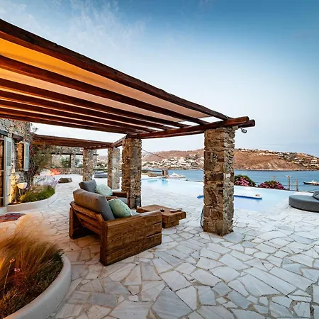 Villa Melangio 6 Bedroom Private Pool & Sea View - Aleomandra Mykonos *