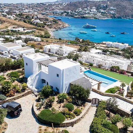Melangio 6 Bedroom Private Pool & Sea View - Aleomandra Mykonos 빌라 Agios Ioannis Diakoftis